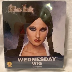 Addams Family Wednesday Wig